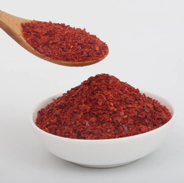 ISO/Brc/HACCP Certified Crushed Red Chili /Chilli Flakes/Hot Pepper Crushed China Green Garden Supplier Price